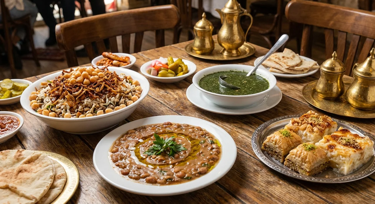 Αιγυπτιακό street food: Koshary, hawawshi, kebda και νυχτερινές αγορές