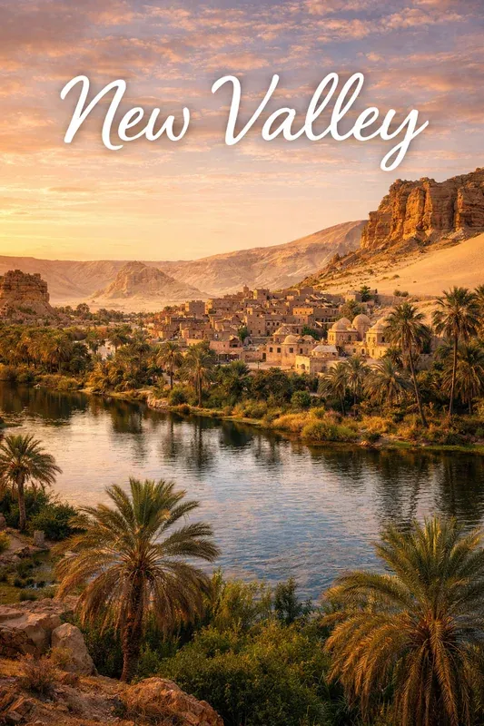 Guía de viagem de New Valley: Desierto Blanco, Kharga y Dakhla