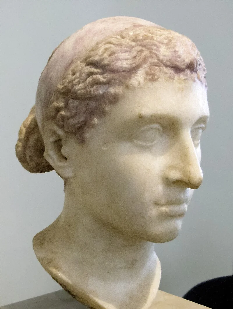 Marble portrait bust of Cleopatra VII, Altes Museum, Berlin