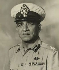 Official portrait photograph of Muhammad Naguib, first President of Egypt