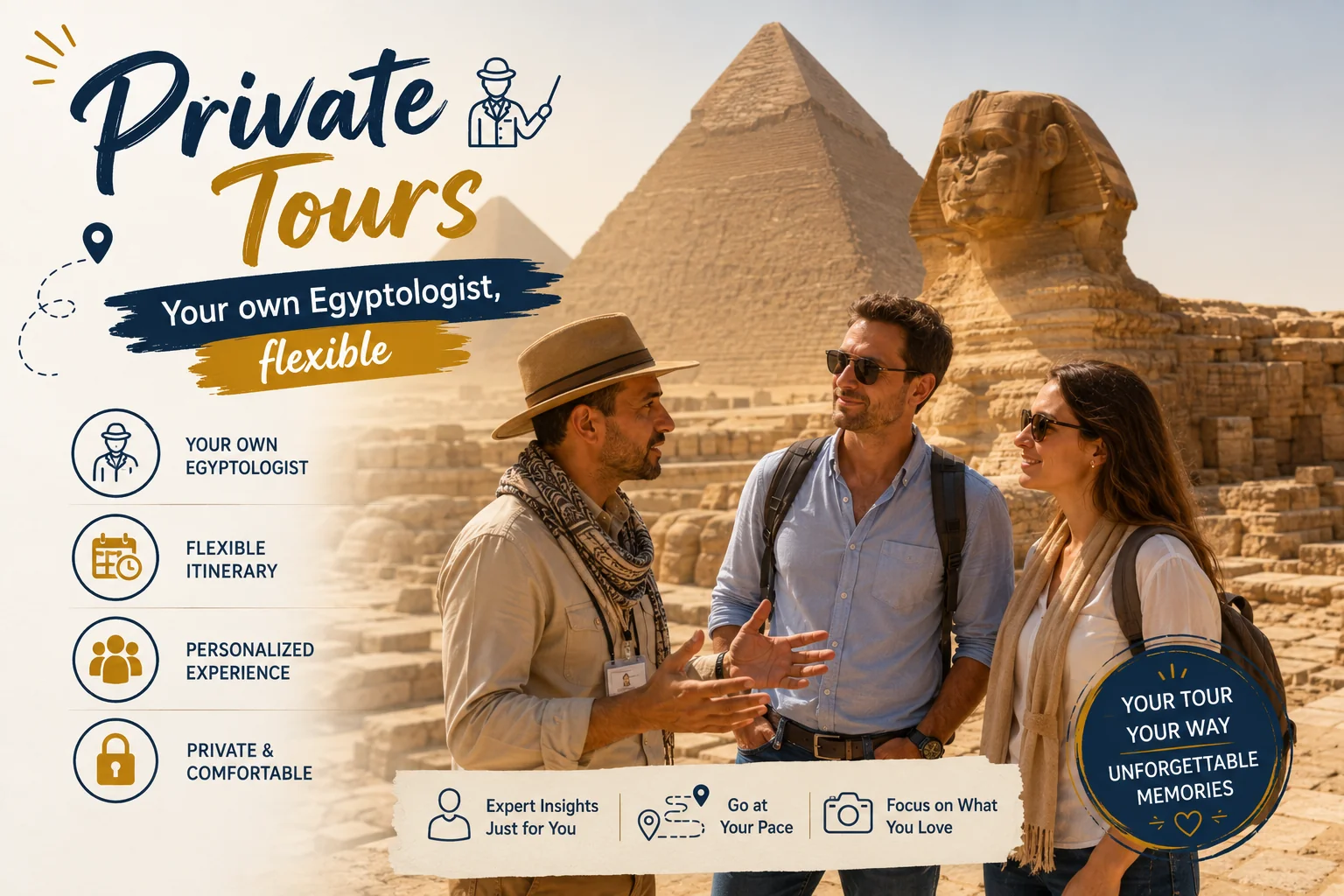 Egypt Private Tours - tailor-made private guided journeys through Cairo, Luxor, Aswan and Alexandria