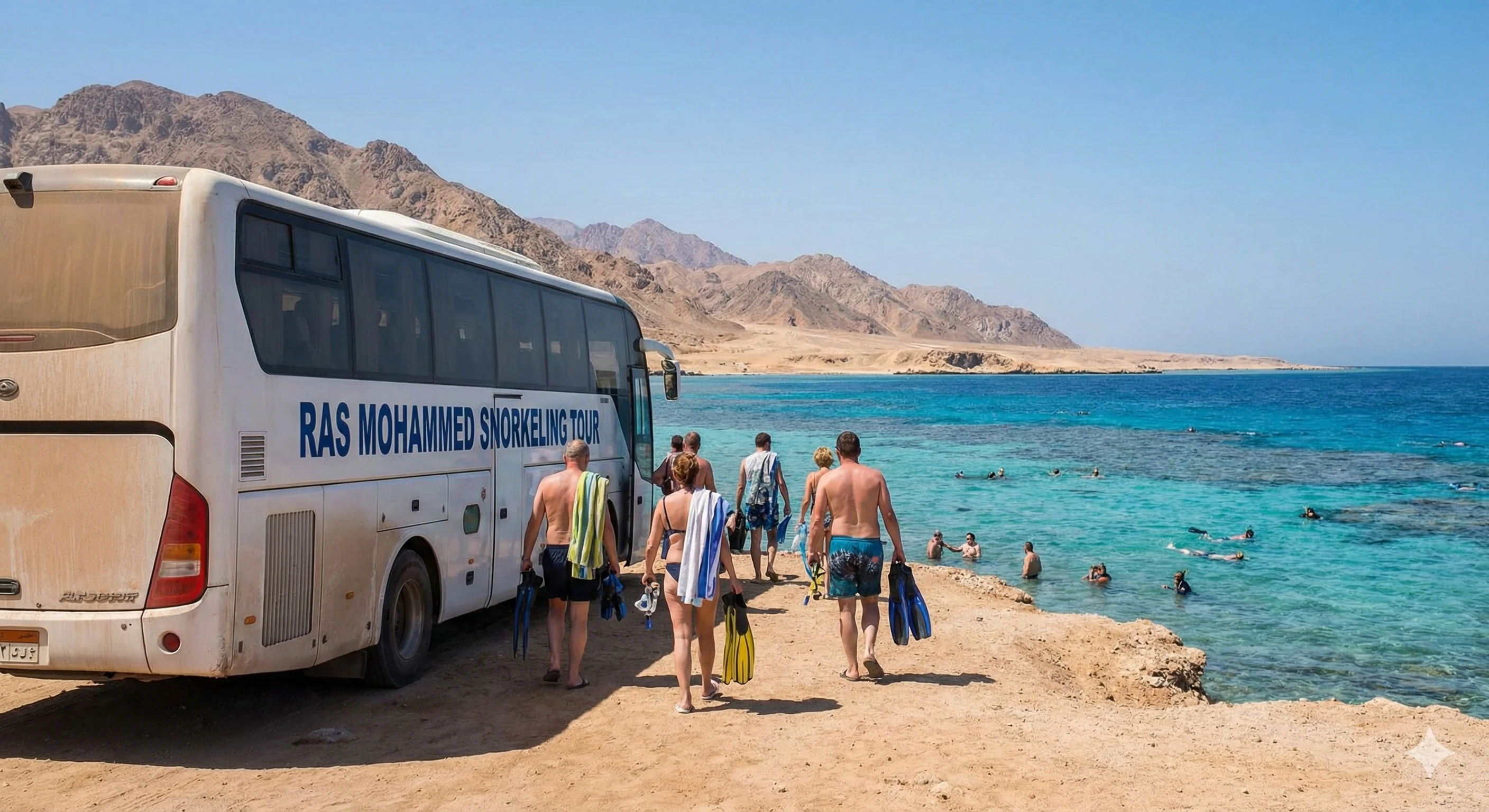 Ras Mohammed Snorkeling Trip by Bus from Sharm El Sheikh - Coral Reefs and Magic Lake