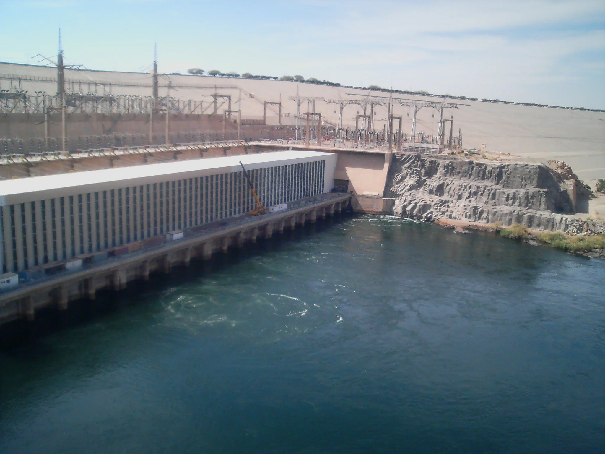 The Aswan High Dam — Egypt's landmark hydroelectric project that preceded Benban as the country's signature energy infrastructure