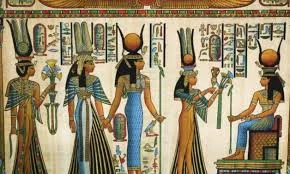 Ancient Egyptian Women at a Banquet